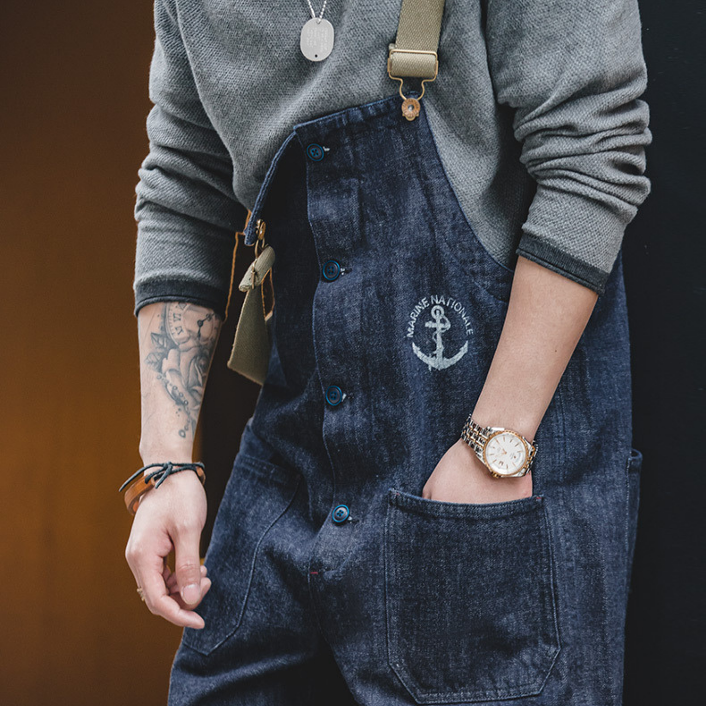Salopette homme - La Marine
