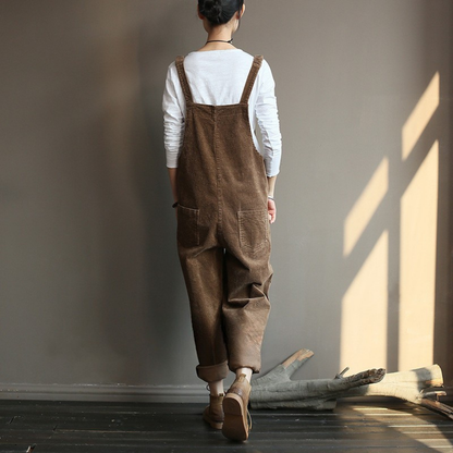 Salopette velours femme - La Silencieuse