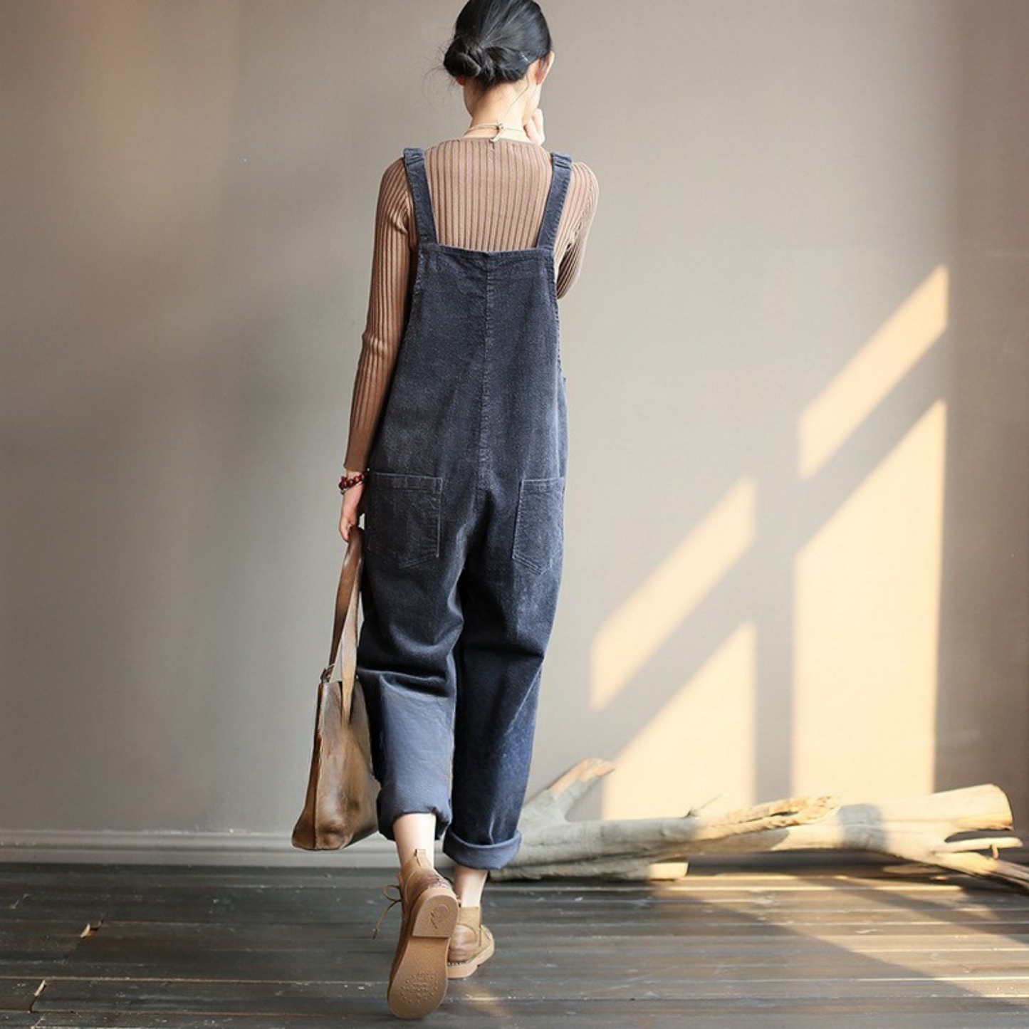Salopette velours femme - La Silencieuse