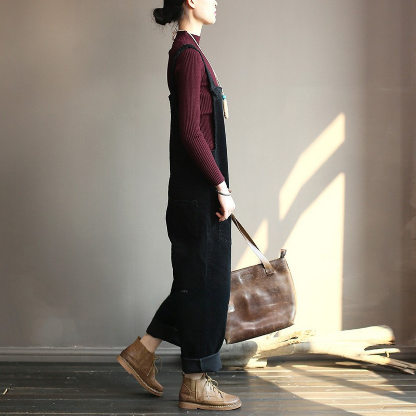 Salopette velours femme - La Silencieuse
