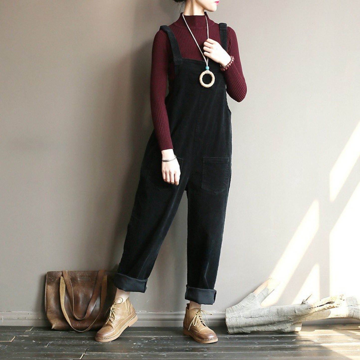 Salopette velours femme - La Silencieuse