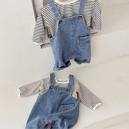 Salopette bébé - Petit Bleu