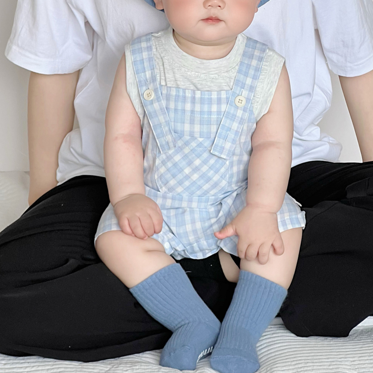 Salopette bébé - Brise de Mai - Ensemble de deux pièce - Débardeur offert !