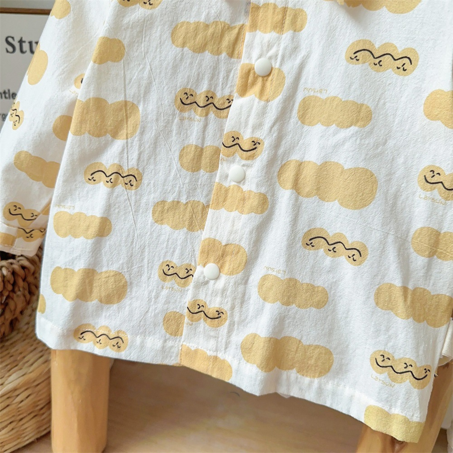 Salopette bébé - Rêve d’Or - Ensemble de deux pièces - Chemise offerte !
