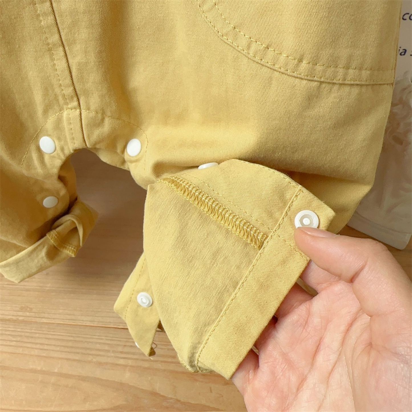 Salopette bébé - Rêve d’Or - Ensemble de deux pièces - Chemise offerte !