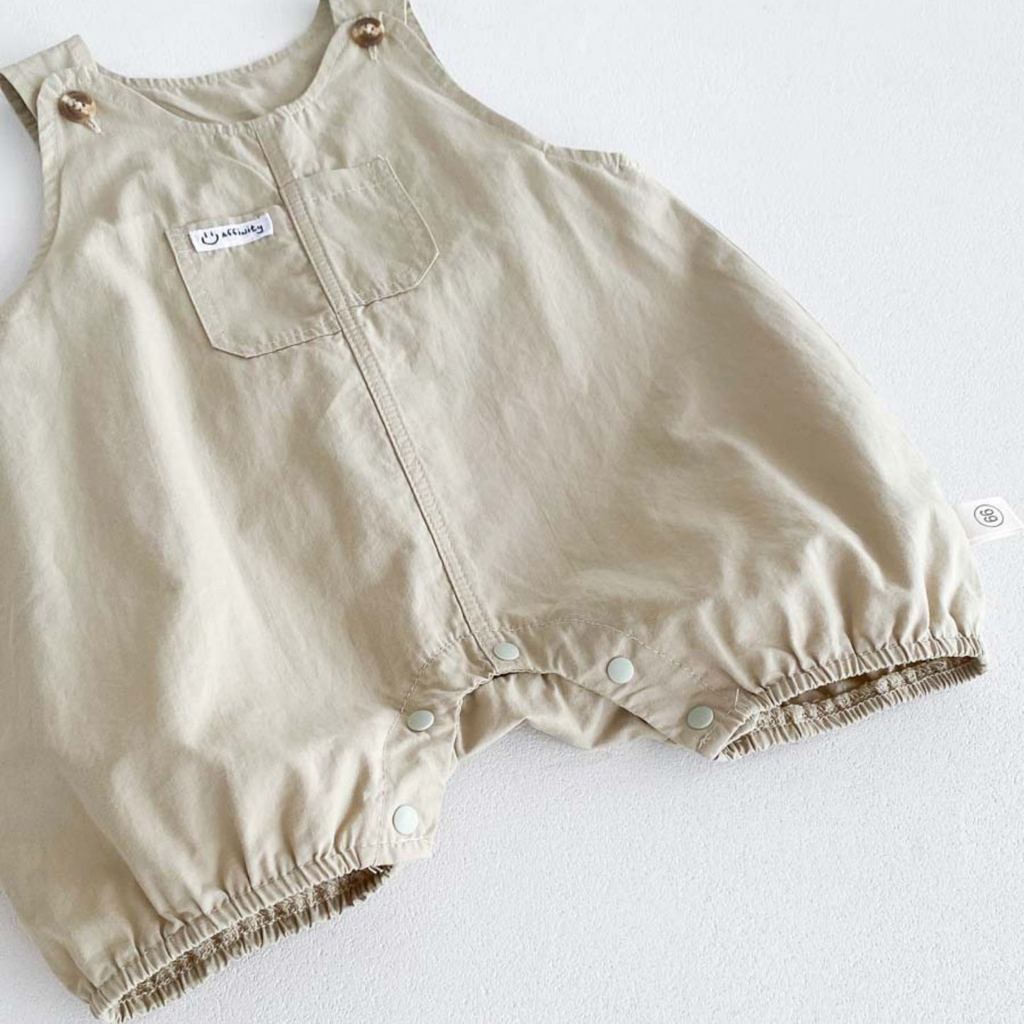 Salopette bébé - Éclat Sablé - Ensemble de deux pièce - T-shirt offert !