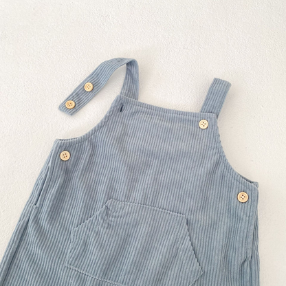 Salopette bébé - Ciel d'Automne - Ensemble deux pièce - Pull offert !