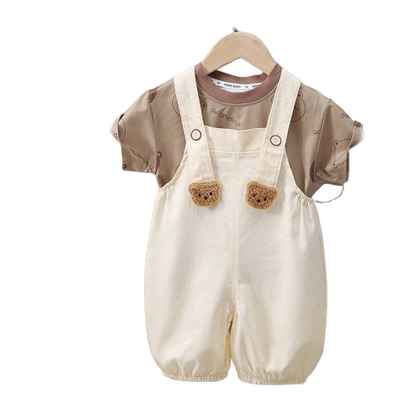 Salopette bébé - Miel d'Ours - Ensemble de deux pièces