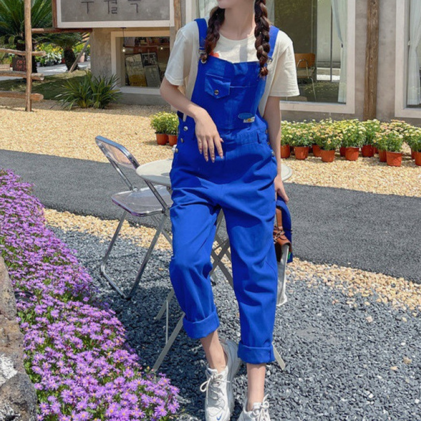 Salopette de travail femme - Chantier Bleu