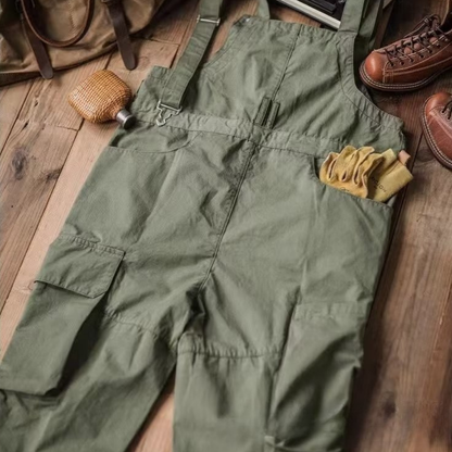 Salopette homme cargo au style rétro multi poche - Elliot