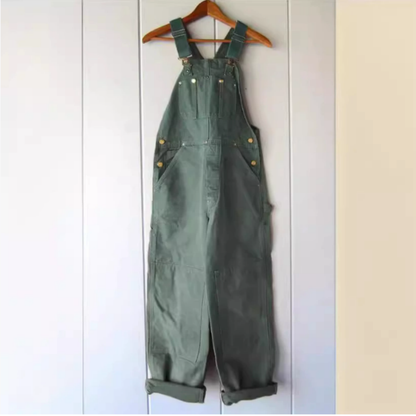 Salopette de travail en denim unisexe - Noa