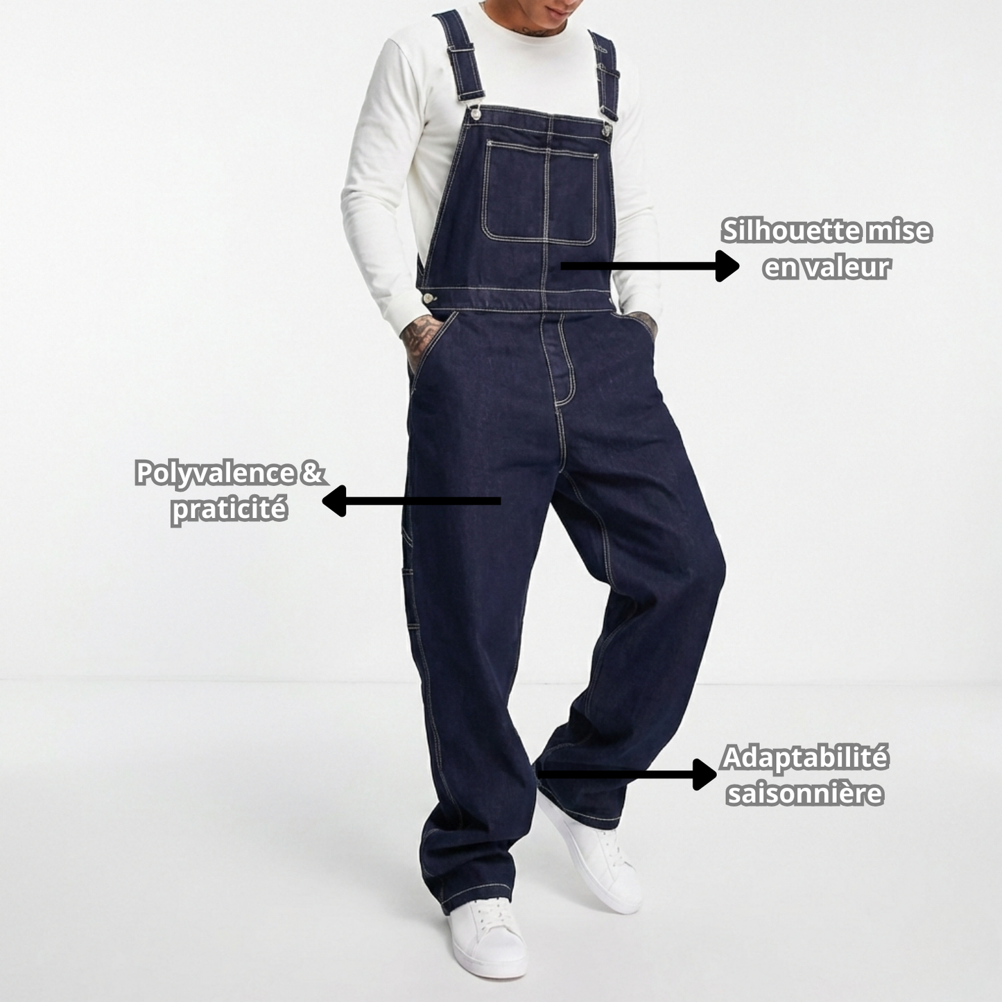 Salopette homme - Le Drop